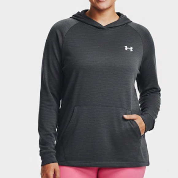 UNDER ARMOUR Grey Tech Hoodie Plus size XL - Picture 1 of 9